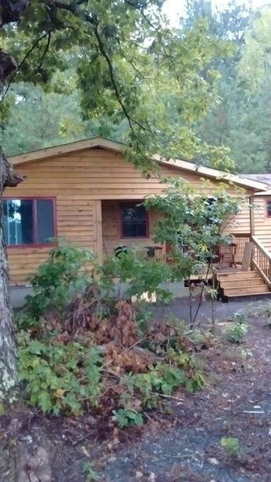 Rustic Quaint Cabin In The Woods--Pets Welcomed Dunnsville Bagian luar foto